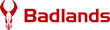 Red Badlands logo with stylized skull and horns next to bold 